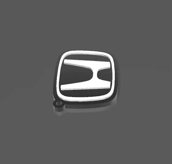 honda logo keychain