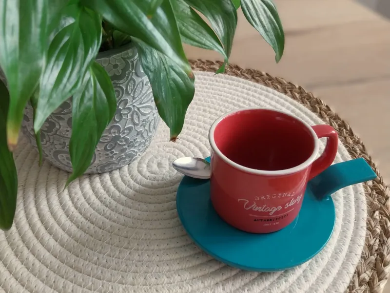 Sous tasse à café ou à thé