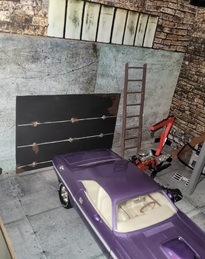 1/18 GARAGEPOORT D / GARAGEDEUR D