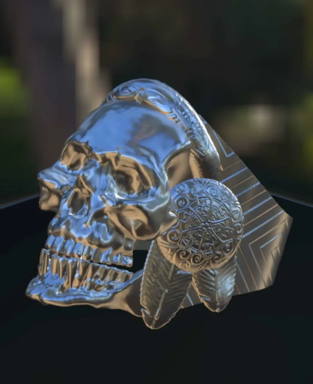 skull ring 