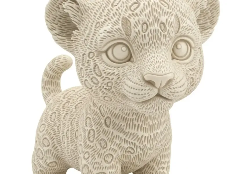 Chaveiro baby onça / baby jaguar