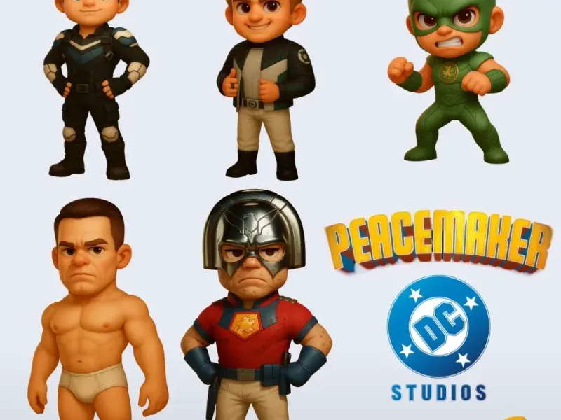 Pack Peacemaker chibi