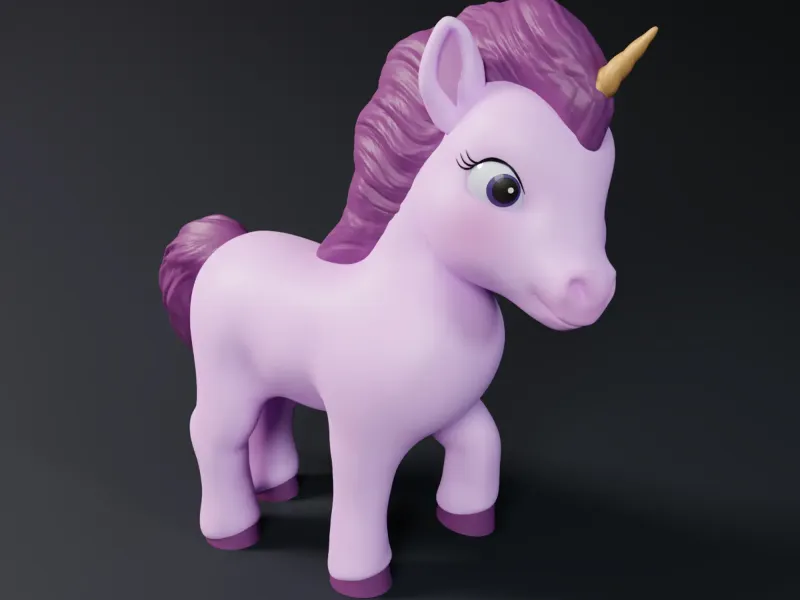 Unicorn Collection n.2 - Blueberry Sunshine