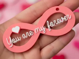 You are my forever Keychain