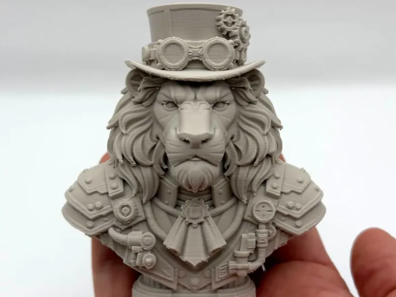 Lion Steampunk Bust