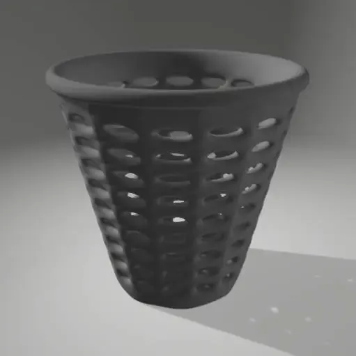Trash Can Rubbish Bin Home house office trash