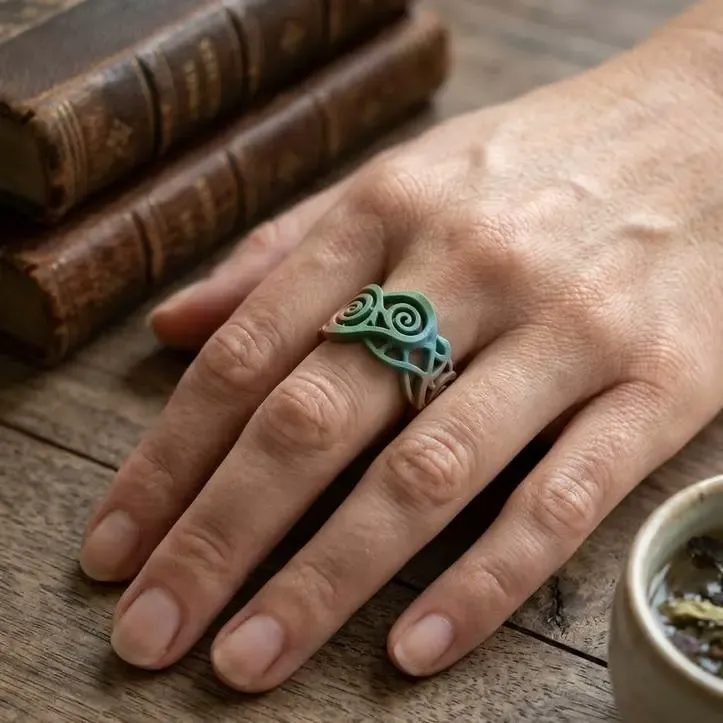 Organische Spiraalvormige Ring – Noah0x03