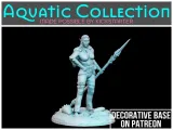 Female Triton - Tabletop Miniature-0
