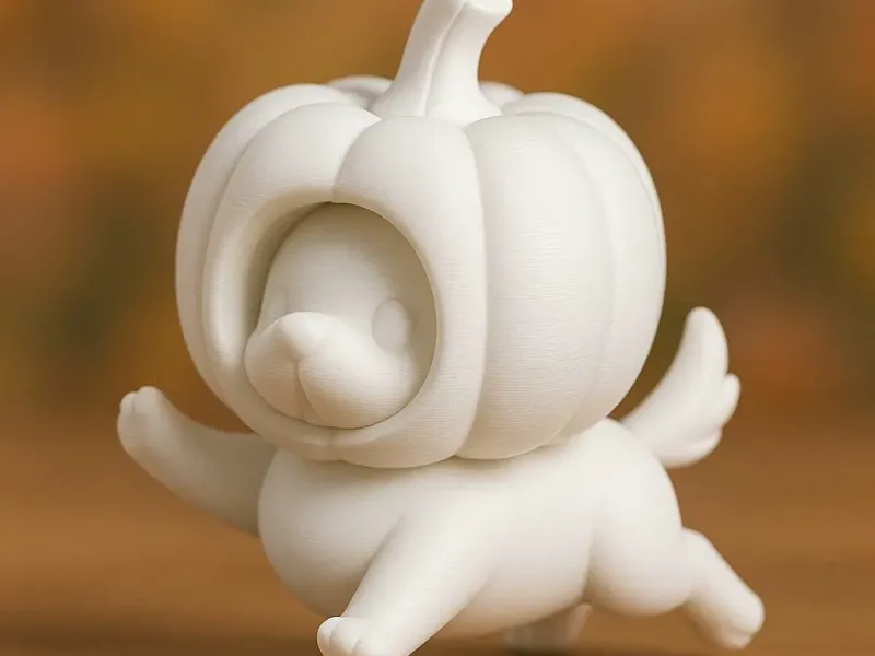 Silly Corgi Pumkin Head