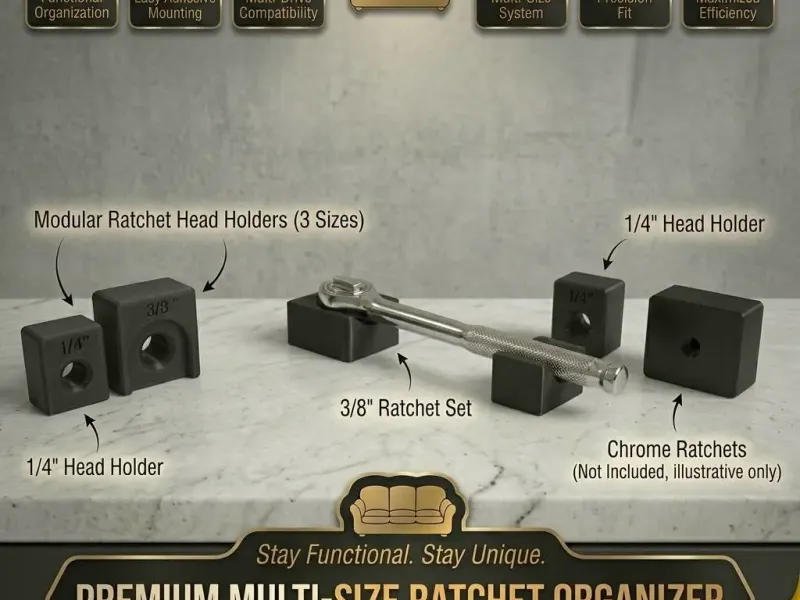 Der Omni-Mount Modulare Ratschen-Organizer