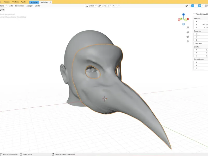 Seuchenarzt-Maske SCP-049
