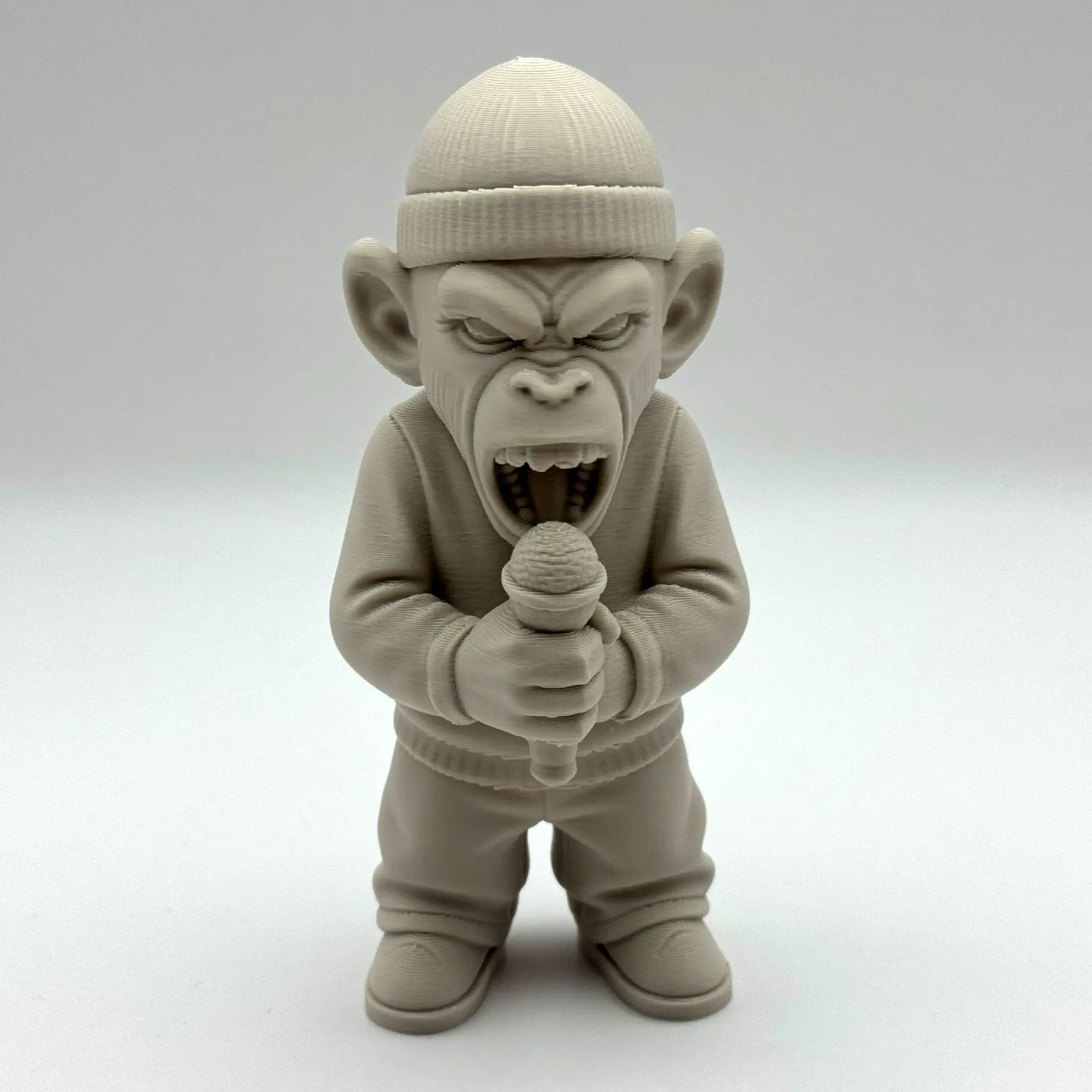 3D Printer Files | 3MF File | HipHop Monkey – Scream It Loud ...