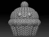 Knitted Cupcake-4