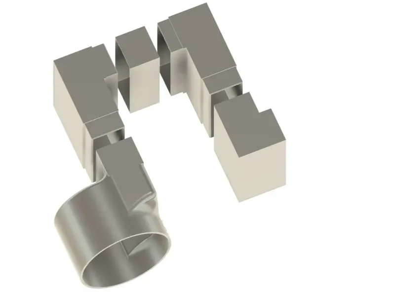 Klima Fenster Abluft Adapter für 155mm Schlauch Durchmesser