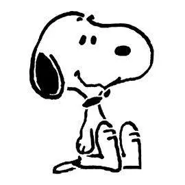 Snoopy stencil