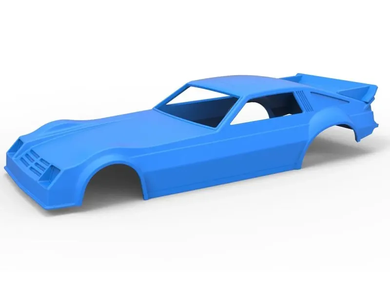 Shell of Vintage Funny Car Scale 1:25