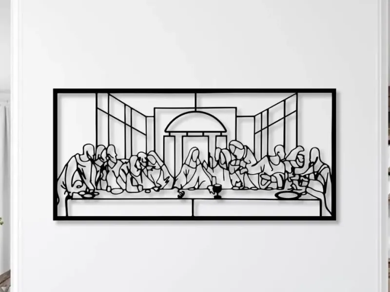 🍷✝️ The Last Supper Wall Art
