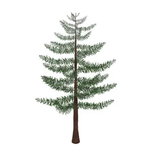 Realistic Evergreen Pine Tree 3D Model STL Printable