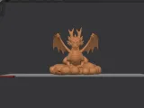 Dragon on cloud-0