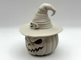 Pumpkin Witch Hat-3