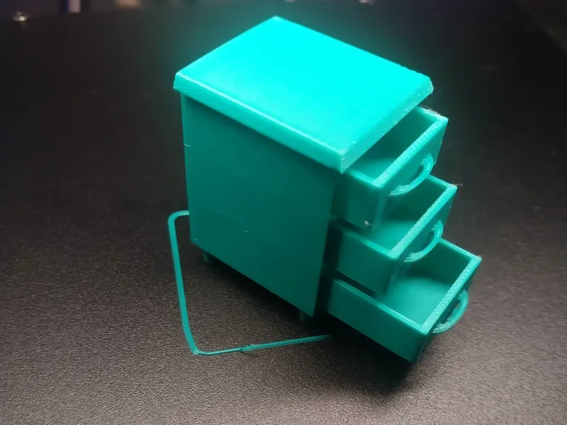 Mini supporto a 3 cassetti per set di gioco