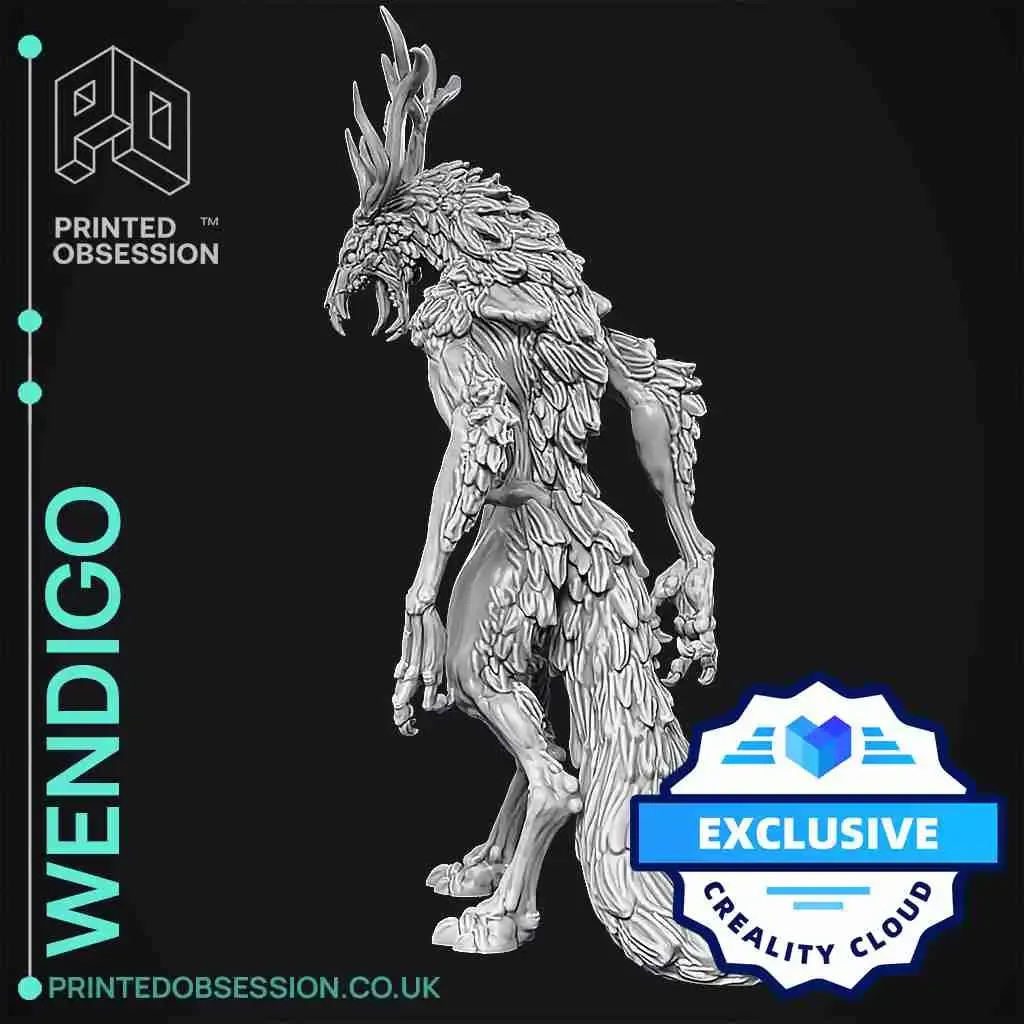 Wendigo - Full Figurine - Halloween Monster - CC Exclusive