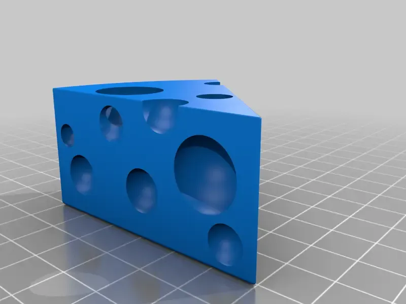 Swiss Cheese Fridge Magnet