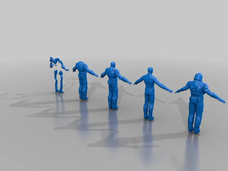 بدلة إكسو مصفحة - مُطارد - أصل - بدلة إكسو مصفحة - مُطارد - أصل