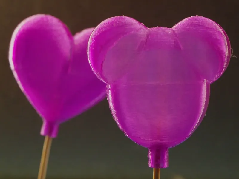 Decoraciones de Globo con Palillo de Mickey y Corazón - Pack de Fiesta