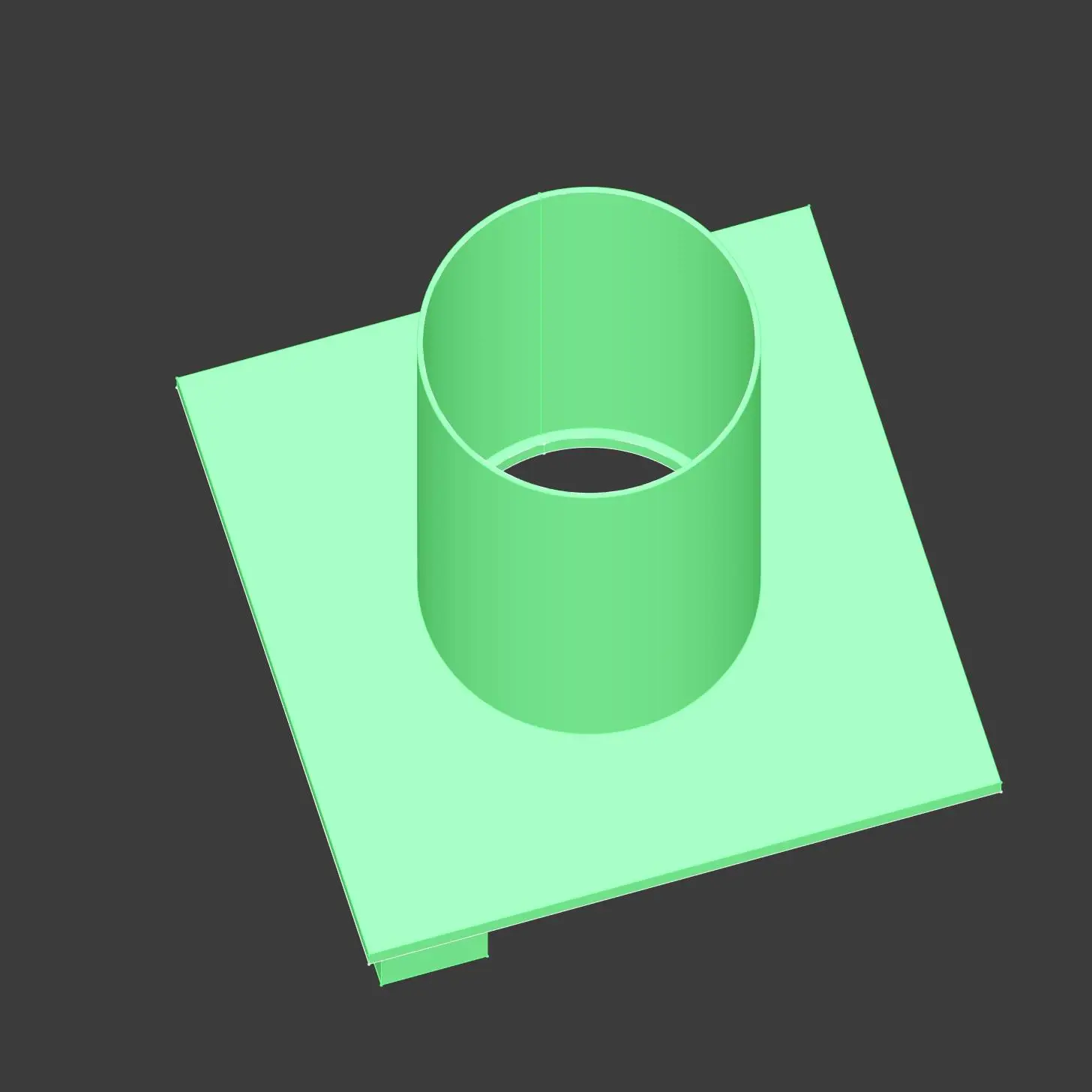 Support for DC motor