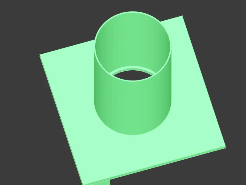 Support for DC motor