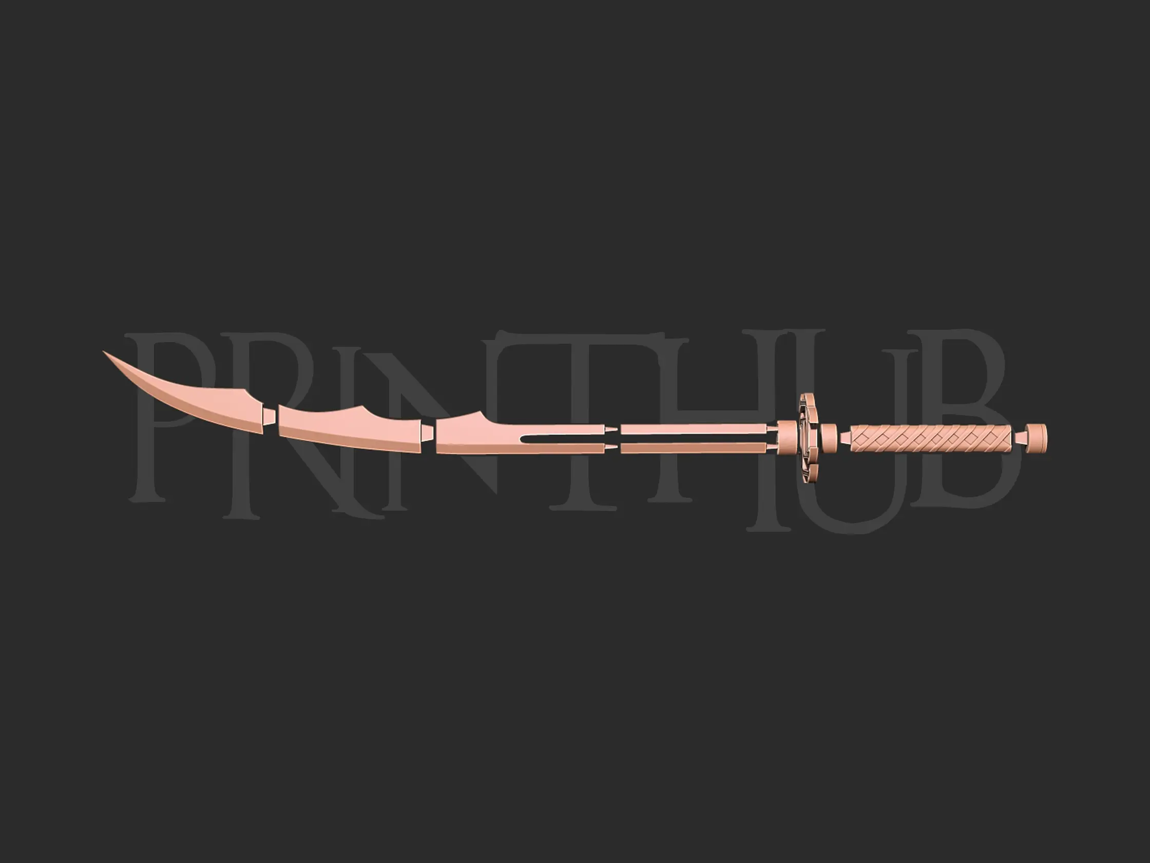 Bleach Ichigo Kurosaki's Zangetsu Sword cosplay