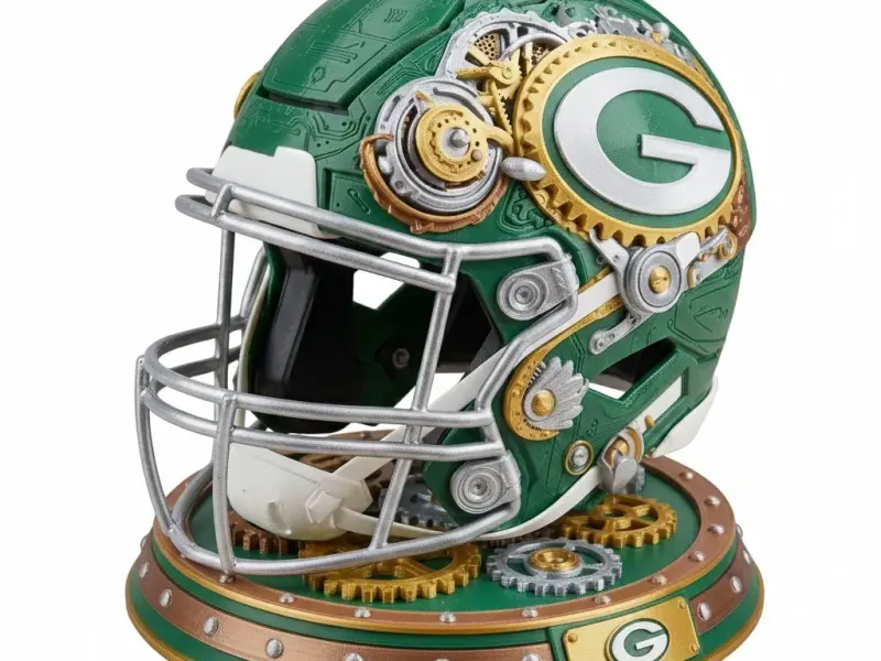 Green Bay Packers Helmet 