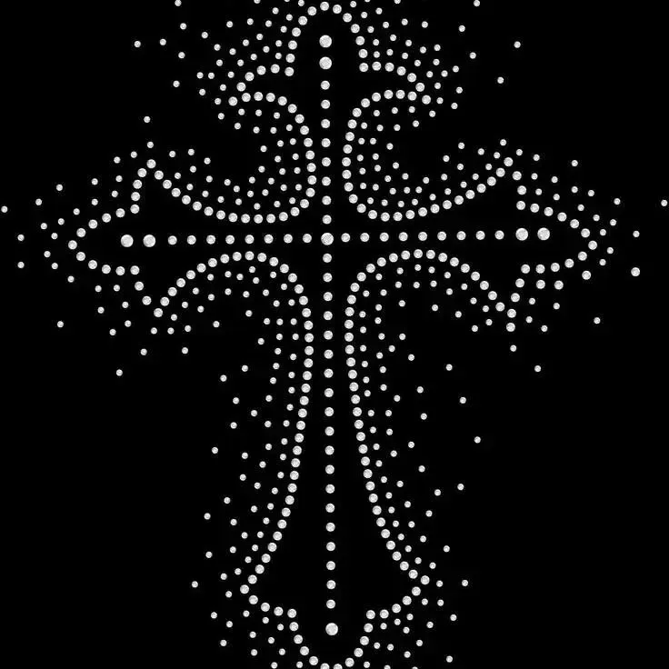 cross dot wall art