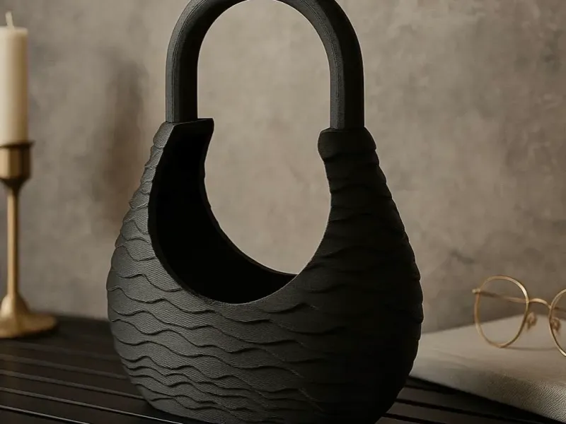 Handbag Tray — Modern Sculptural Organizer