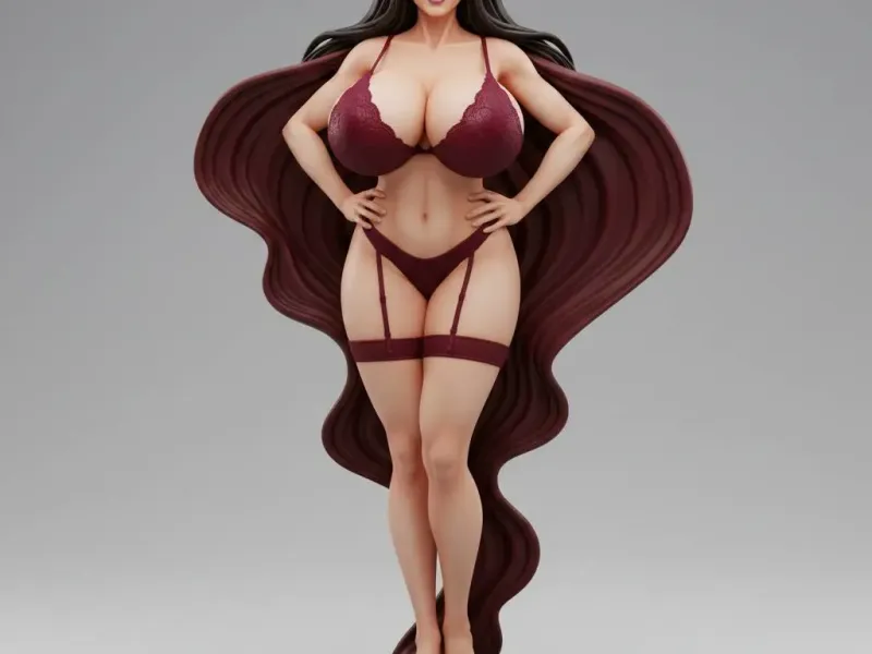 Velora Crimson – Scarlet Cascade Edition