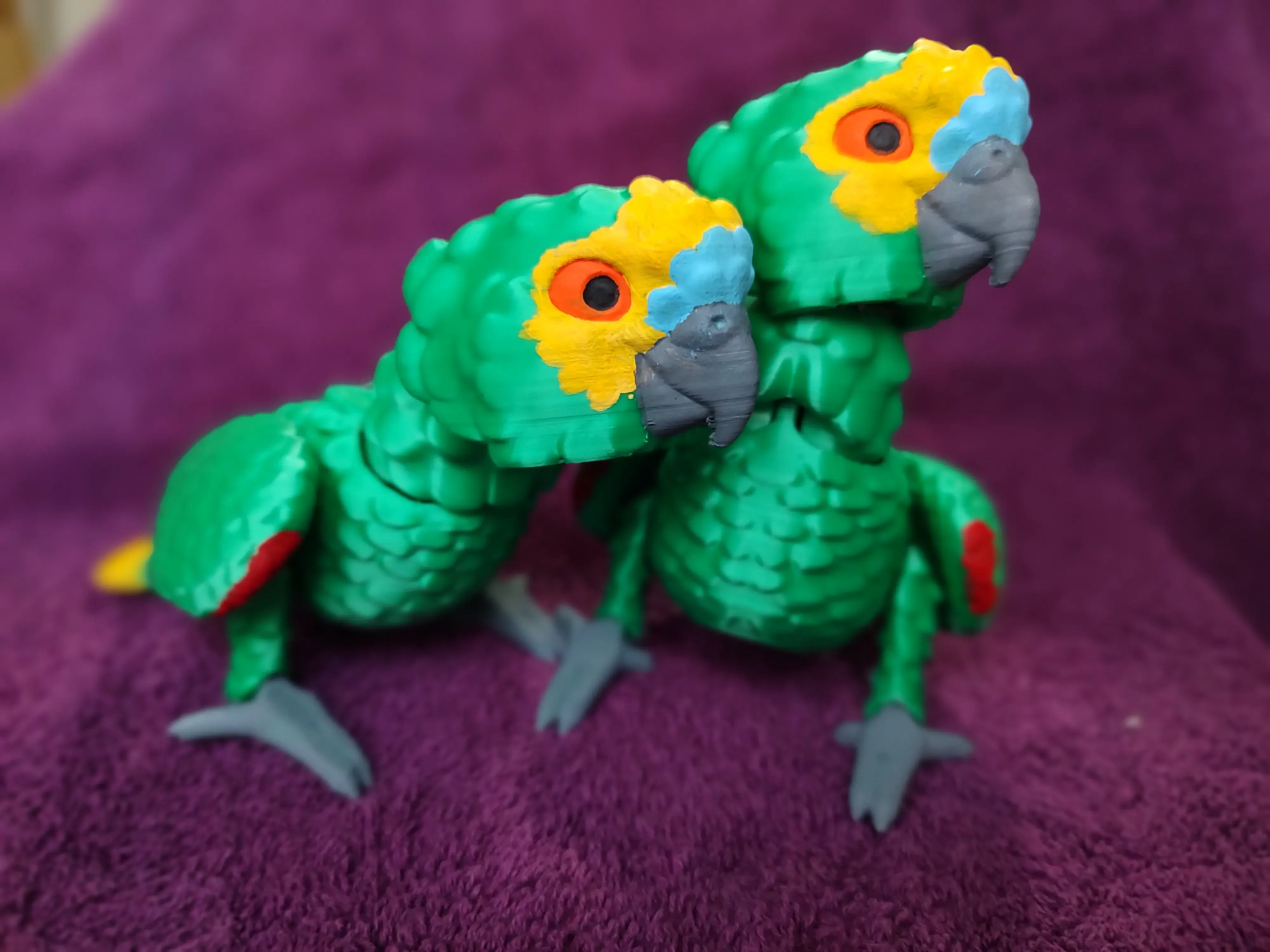 Amazon Parrot Articulated Figure