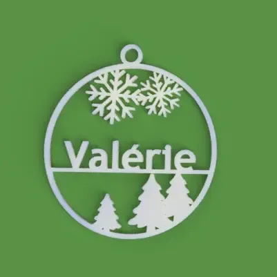 Christmas ball - Valérie