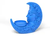 Candle holder moon-6
