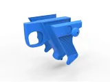 Handle for cosplay blaster 6-7