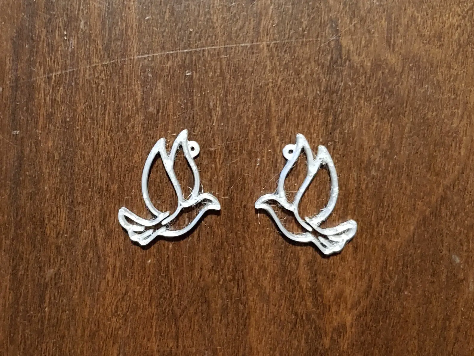 Easter Dove Earrings