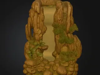 Enchanted Garden Oasis Decor Cage Tank Pet