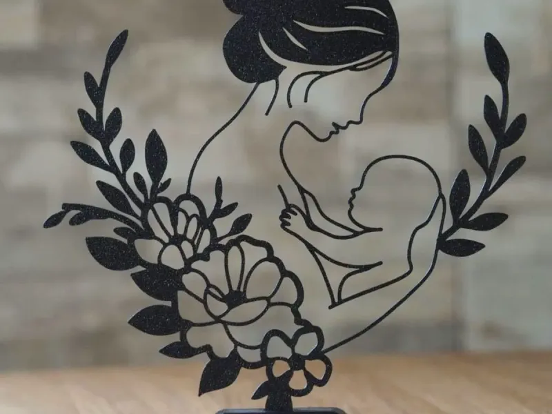 Sculpture pour la fête des mères - Cadeau parfait