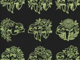 Floral Sloth Bundle | Cute Animal STL + SVG Design-2