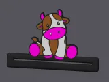 Farm Animals - Sitting Cow - Toothpaste Squeezer v1-0