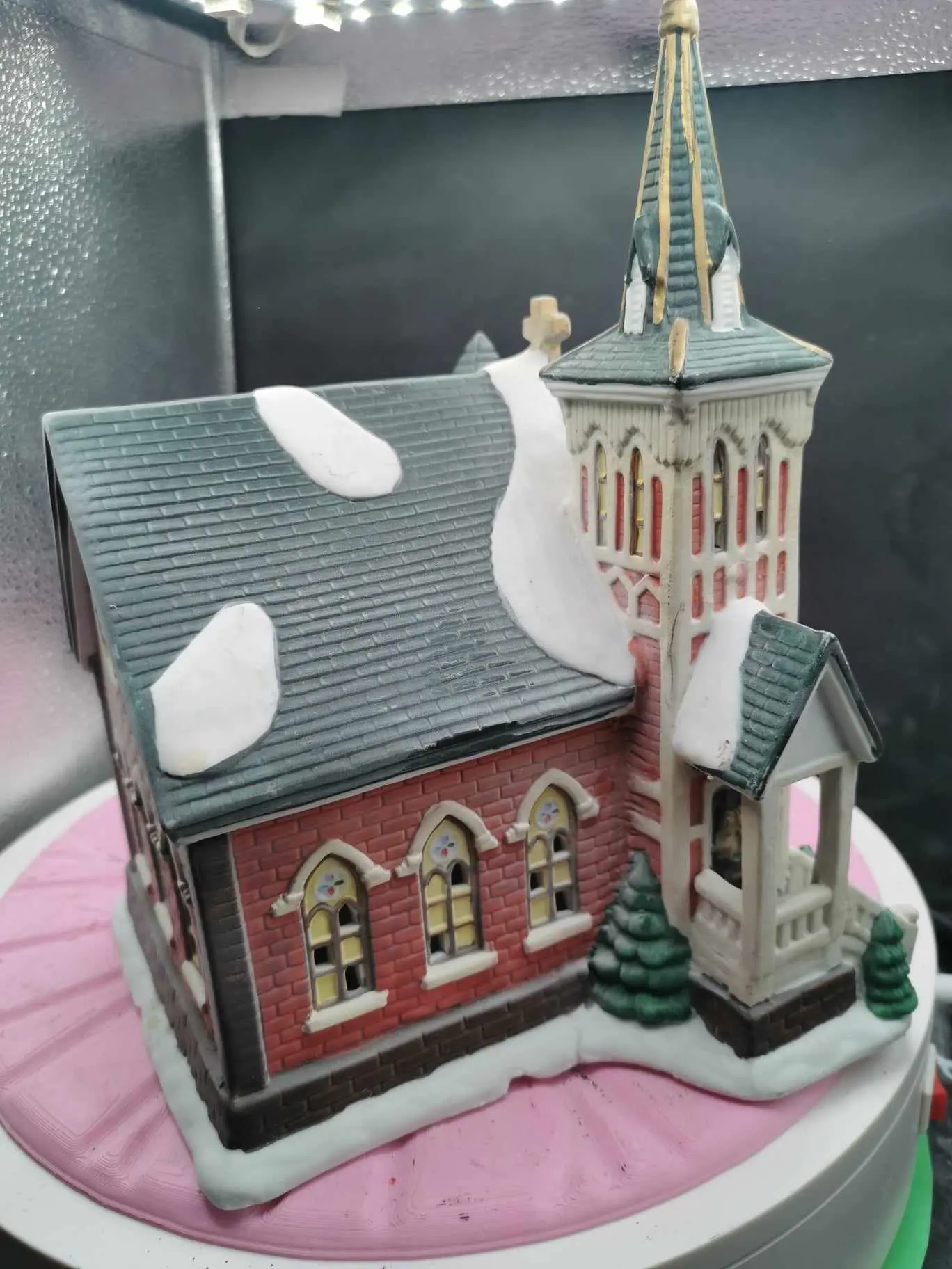 Christmas Village Cathedral 