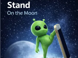 Alien phone holder