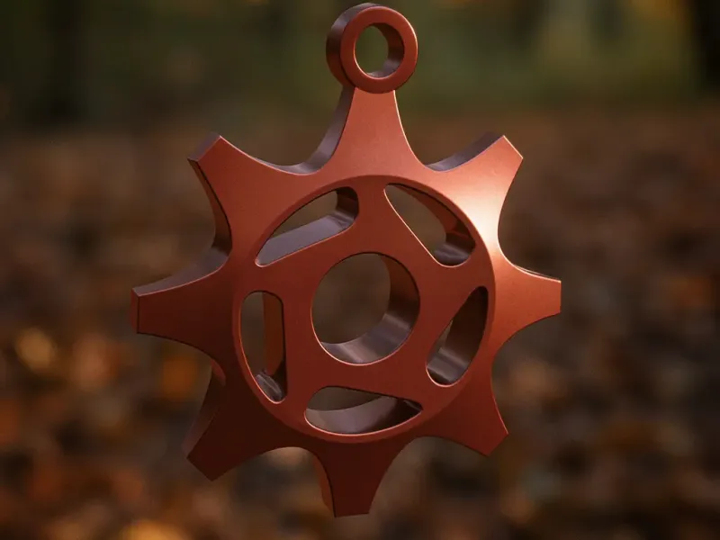 SPROCKET BIKE 8T KEYCHAIN 