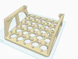 Multi-Purpose Small Bottle Organizer (Rubber Band Retention)-1