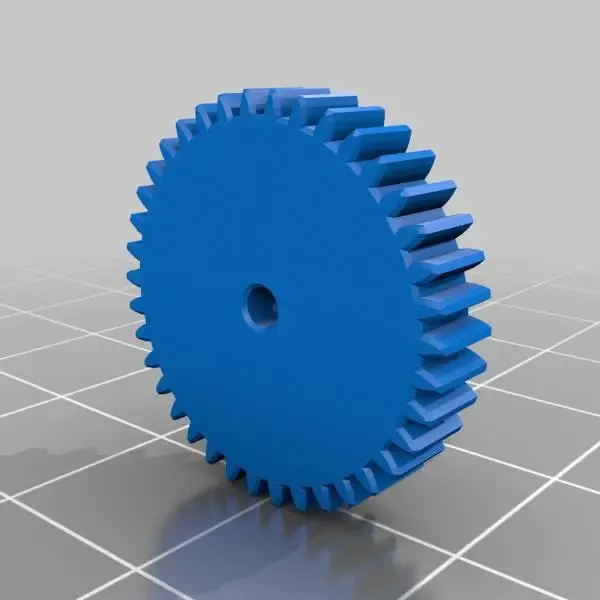 gear 38t mod0.5 2mm axis